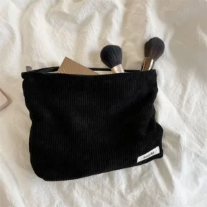 Borsa per il trucco da donna portatile di grande capacità